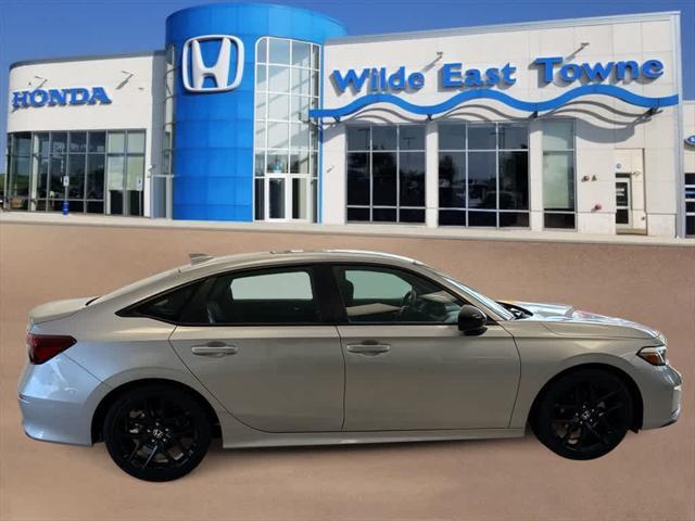 used 2025 Honda Civic car, priced at $27,947