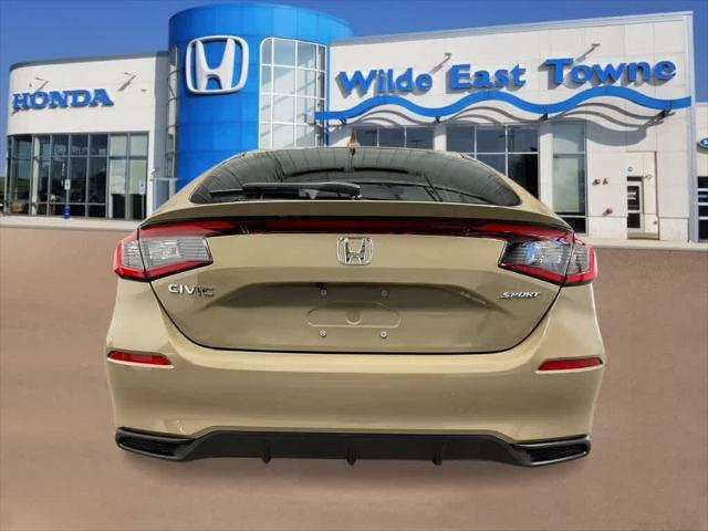 new 2025 Honda Civic car, priced at $28,100