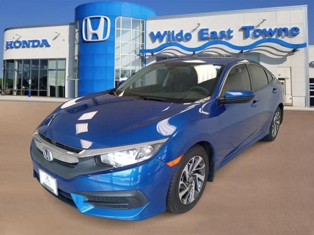 used 2016 Honda Civic car, priced at $20,524