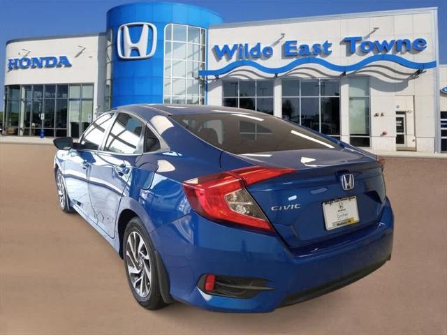 used 2016 Honda Civic car, priced at $20,524