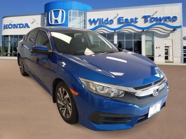 used 2016 Honda Civic car, priced at $20,524