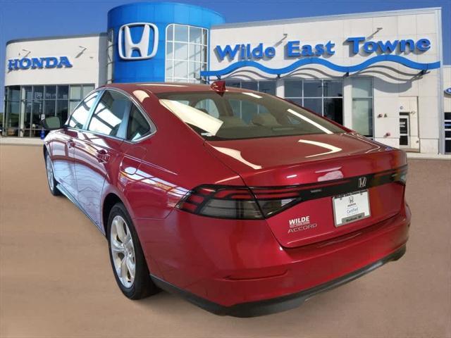 used 2024 Honda Accord car, priced at $24,789