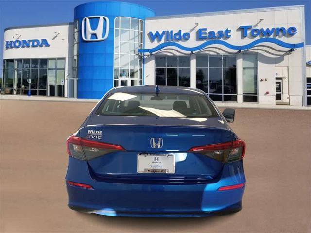 used 2024 Honda Civic car, priced at $25,496