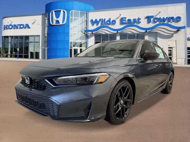 new 2025 Honda Civic car, priced at $27,676