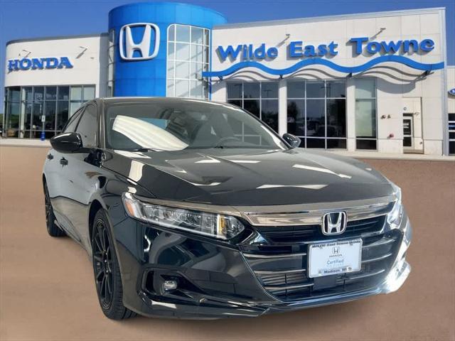 used 2022 Honda Accord car, priced at $27,894