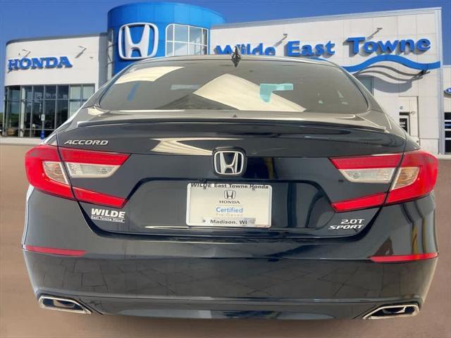 used 2022 Honda Accord car, priced at $27,894