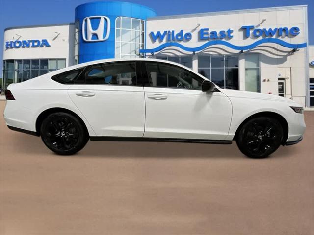 new 2025 Honda Accord car, priced at $31,665