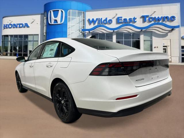 new 2025 Honda Accord car, priced at $31,665