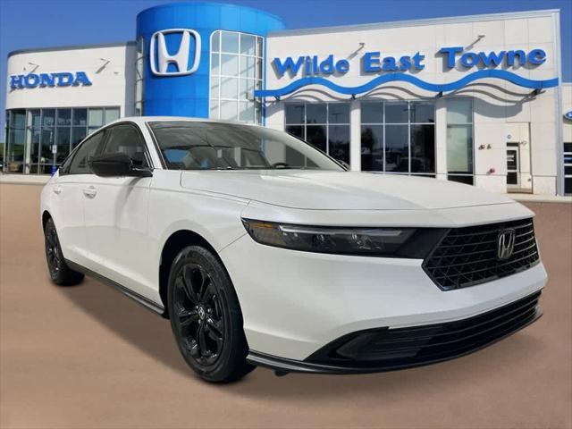 new 2025 Honda Accord car, priced at $31,665