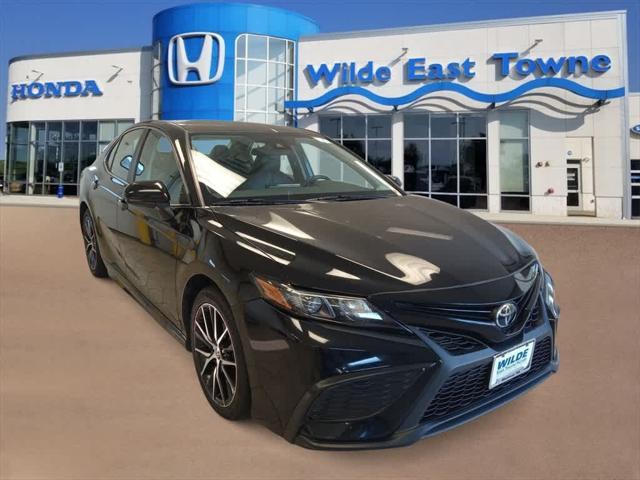 used 2021 Toyota Camry car, priced at $23,063