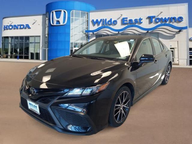 used 2021 Toyota Camry car, priced at $23,063