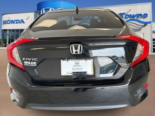 used 2018 Honda Civic car, priced at $18,537