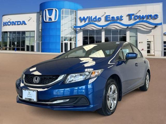 used 2015 Honda Civic car, priced at $14,052