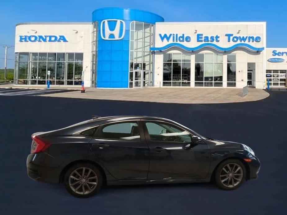 used 2021 Honda Civic car, priced at $22,362