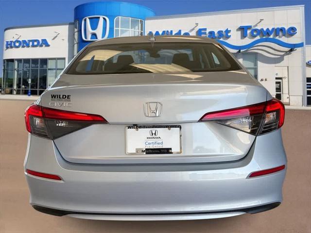 used 2022 Honda Civic car, priced at $25,252