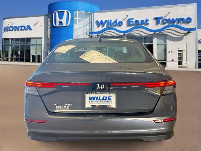 used 2024 Honda Accord car, priced at $27,679