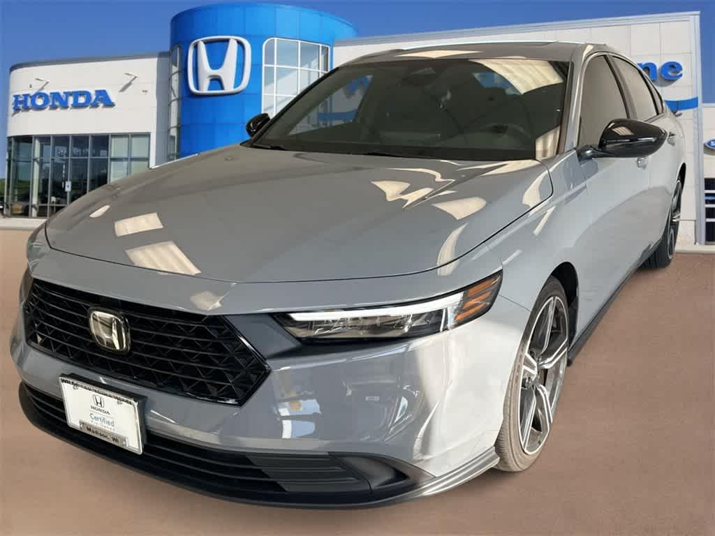 used 2023 Honda Accord Hybrid car, priced at $27,859