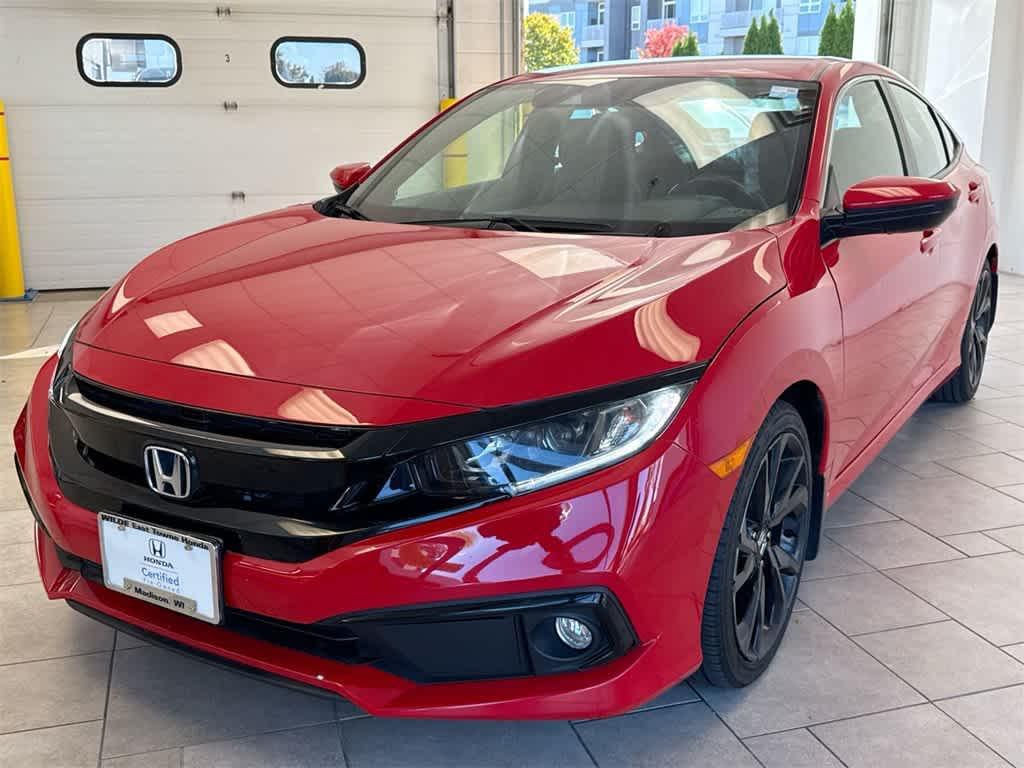 used 2019 Honda Civic car, priced at $21,602