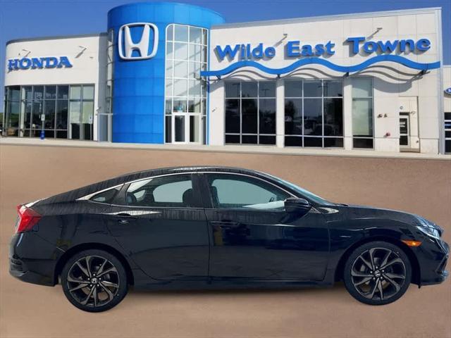 used 2019 Honda Civic car, priced at $18,162