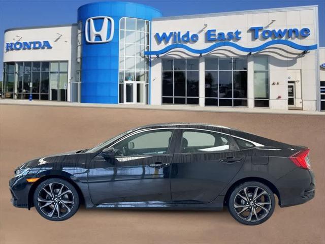 used 2019 Honda Civic car, priced at $18,162