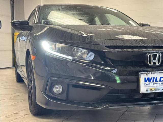 used 2019 Honda Civic car, priced at $18,162