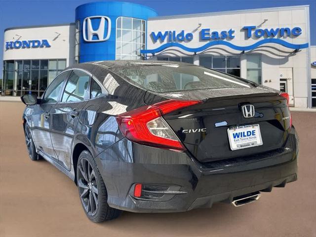 used 2019 Honda Civic car, priced at $18,162