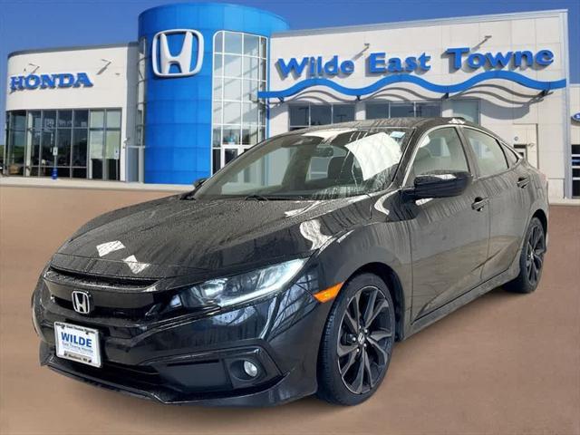 used 2019 Honda Civic car, priced at $18,162