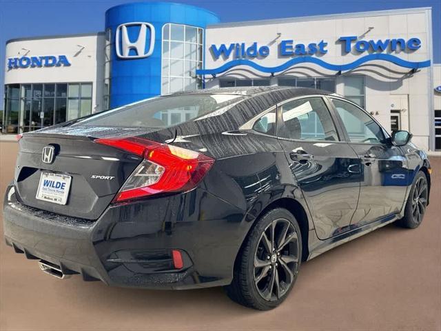 used 2019 Honda Civic car, priced at $18,162