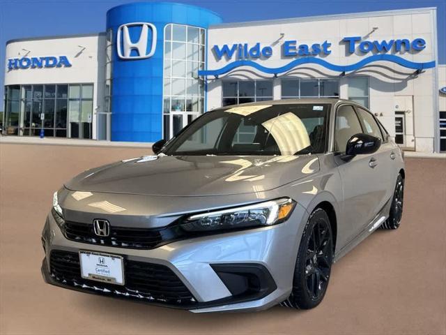 used 2022 Honda Civic car, priced at $24,165