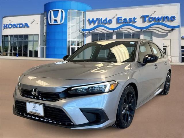 used 2022 Honda Civic car, priced at $23,999