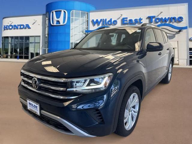 used 2021 Volkswagen Atlas car, priced at $27,411