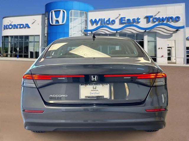 used 2025 Honda Accord car, priced at $30,348