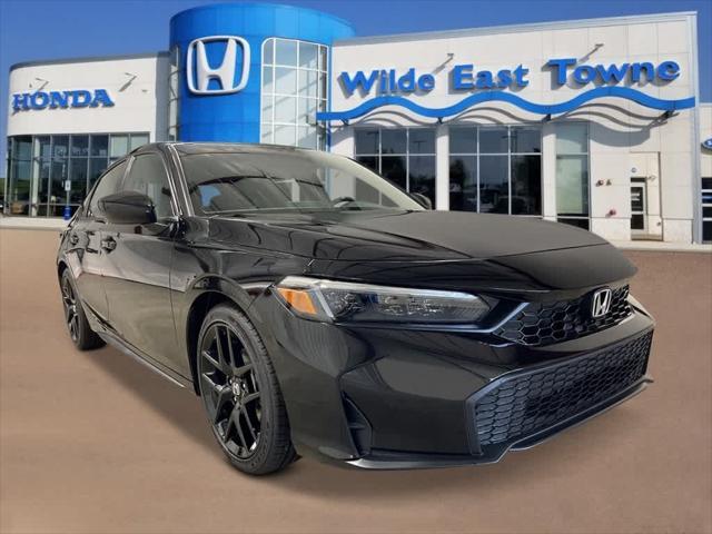 new 2025 Honda Civic car, priced at $27,012