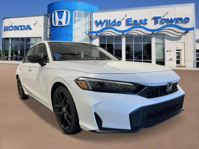 new 2025 Honda Civic car, priced at $28,001