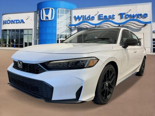 new 2025 Honda Civic car, priced at $28,001