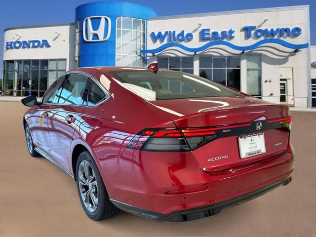 used 2024 Honda Accord Hybrid car, priced at $32,123