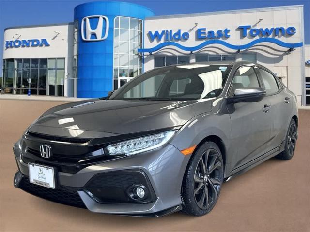 used 2018 Honda Civic car, priced at $20,936