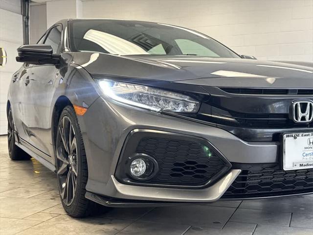 used 2018 Honda Civic car, priced at $20,936