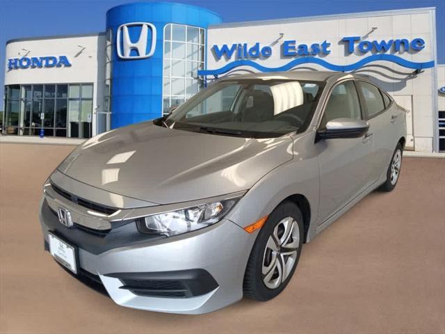 used 2018 Honda Civic car, priced at $17,808