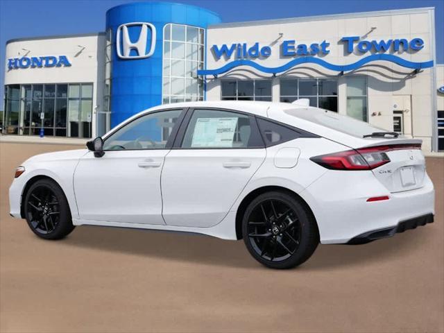 new 2025 Honda Civic car, priced at $28,100