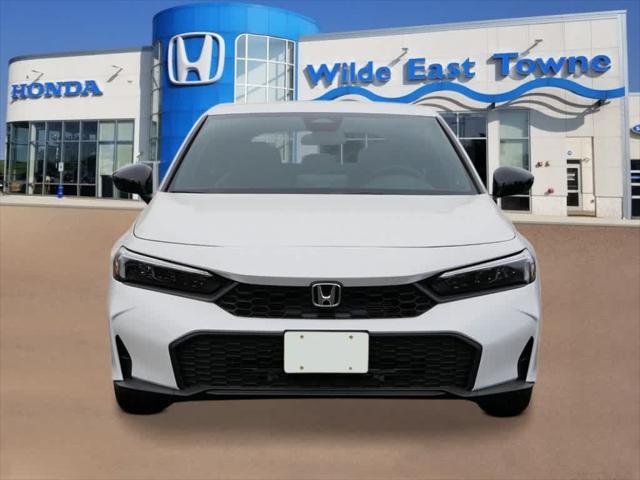 new 2025 Honda Civic car, priced at $28,100