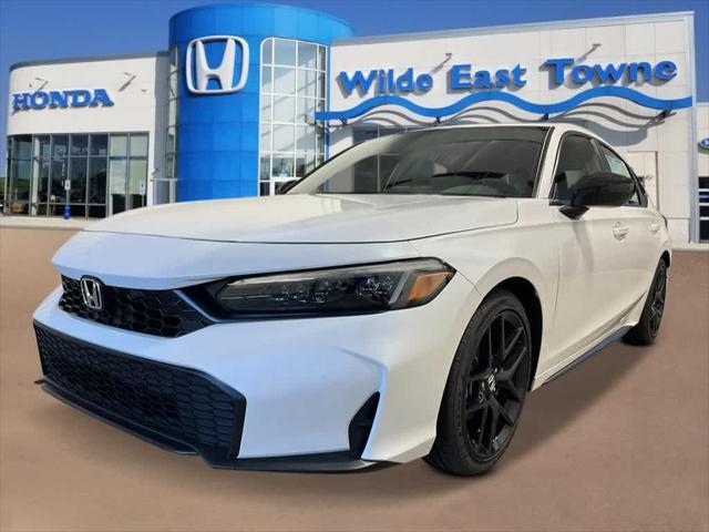 new 2025 Honda Civic car, priced at $28,100