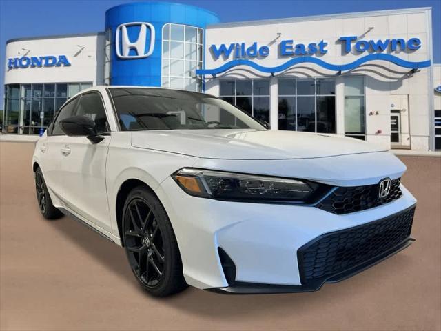 new 2025 Honda Civic car, priced at $28,100