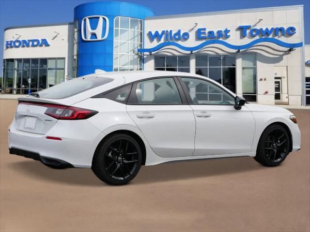 new 2025 Honda Civic car, priced at $28,100