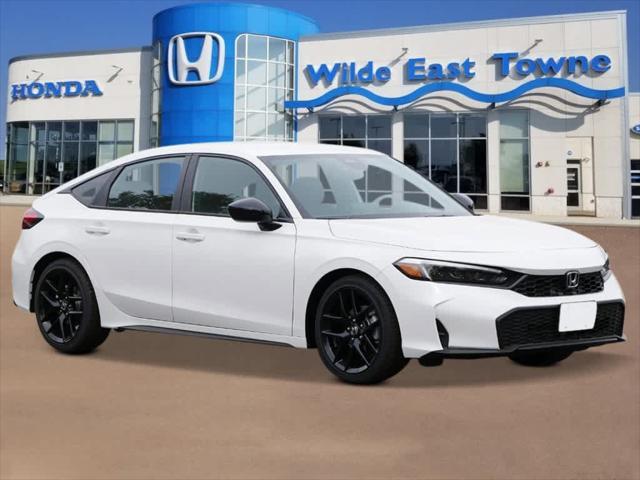 new 2025 Honda Civic car, priced at $28,100