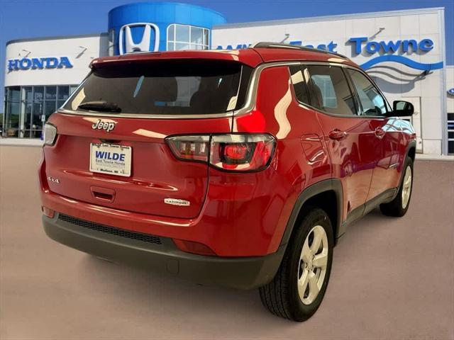 used 2021 Jeep Compass car, priced at $19,588