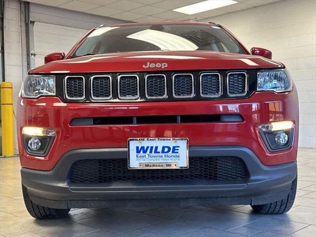 used 2021 Jeep Compass car, priced at $19,588