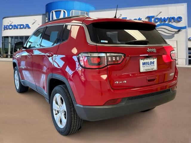 used 2021 Jeep Compass car, priced at $19,588