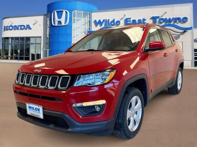 used 2021 Jeep Compass car, priced at $19,588