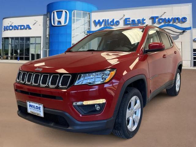 used 2021 Jeep Compass car, priced at $20,451